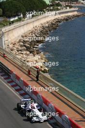 22.05.2008 Monte Carlo, Monaco,  Robert Kubica (POL), BMW Sauber F1 Team  - Formula 1 World Championship, Rd 6, Monaco Grand Prix, Thursday Practice