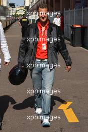 22.05.2008 Monte Carlo, Monaco,  Michael Schumacher (GER), Test Driver, Scuderia Ferrari - Formula 1 World Championship, Rd 6, Monaco Grand Prix, Thursday