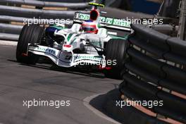 22.05.2008 Monte Carlo, Monaco,  Rubens Barrichello (BRA), Honda Racing F1 Team  - Formula 1 World Championship, Rd 6, Monaco Grand Prix, Thursday Practice