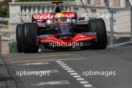 22.05.2008 Monte Carlo, Monaco,  Lewis Hamilton (GBR), McLaren Mercedes, MP4-23 - Formula 1 World Championship, Rd 6, Monaco Grand Prix, Thursday Practice