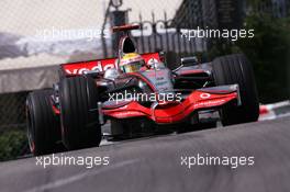 22.05.2008 Monte Carlo, Monaco,  Lewis Hamilton (GBR), McLaren Mercedes  - Formula 1 World Championship, Rd 6, Monaco Grand Prix, Thursday Practice