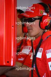 22.05.2008 Monte Carlo, Monaco,  Michael Schumacher (GER), Test Driver, Scuderia Ferrari - Formula 1 World Championship, Rd 6, Monaco Grand Prix, Thursday Practice