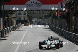 22.05.2008 Monte Carlo, Monaco,  Rubens Barrichello (BRA), Honda Racing F1 Team, RA108 - Formula 1 World Championship, Rd 6, Monaco Grand Prix, Thursday Practice