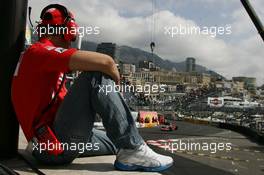22.05.2008 Monte Carlo, Monaco,  Michael Schumacher (GER), Test Driver & Advisor, Scuderia Ferrari - Formula 1 World Championship, Rd 6, Monaco Grand Prix, Thursday Practice