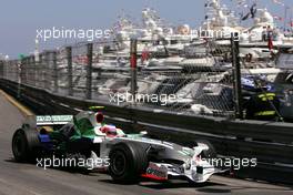 22.05.2008 Monte Carlo, Monaco,  Rubens Barrichello (BRA), Honda Racing F1 Team  - Formula 1 World Championship, Rd 6, Monaco Grand Prix, Thursday Practice