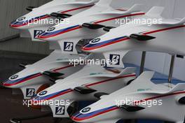 20.05.2008 Monte Carlo, Monaco,  BMW Sauber F1 Team, Nosecones - Formula 1 World Championship, Rd 6, Monaco Grand Prix, Tuesday