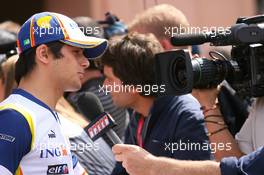 21.05.2008 Monte Carlo, Monaco,  Nelson Piquet Jr (BRA), Renault F1 Team - Formula 1 World Championship, Rd 6, Monaco Grand Prix, Wednesday