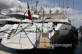 21.05.2008 Monte Carlo, Monaco,  Boats in the port, Mirabella - Formula 1 World Championship, Rd 6, Monaco Grand Prix, Wednesday