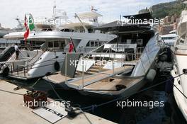 21.05.2008 Monte Carlo, Monaco,  Boats in the port, Hush - Formula 1 World Championship, Rd 6, Monaco Grand Prix, Wednesday