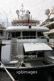 21.05.2008 Monte Carlo, Monaco,  Boats in the port, Lady Magee - Formula 1 World Championship, Rd 6, Monaco Grand Prix, Wednesday