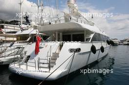 21.05.2008 Monte Carlo, Monaco,  Boats in the port - Formula 1 World Championship, Rd 6, Monaco Grand Prix, Wednesday