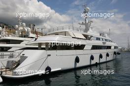 21.05.2008 Monte Carlo, Monaco,  Boats in the port - Formula 1 World Championship, Rd 6, Monaco Grand Prix, Wednesday