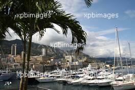 21.05.2008 Monte Carlo, Monaco,  The Monaco harbour - Formula 1 World Championship, Rd 6, Monaco Grand Prix, Wednesday