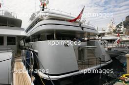 21.05.2008 Monte Carlo, Monaco,  Boats in the port - Formula 1 World Championship, Rd 6, Monaco Grand Prix, Wednesday