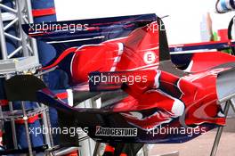 21.05.2008 Monte Carlo, Monaco,  Scuderia Toro Rosso, engine cover - Monaco Grand Prix, Wednesday