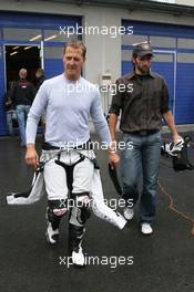 16.05.2008 Oschersleben, Germany,  Michael Schumacher (ex. F1 driver/ Ferrari/world champion) IDM German Super Bike Championship