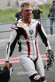 17.05.2008 Oschersleben, Germany,  Michael Schumacher (ex. F1 driver/ Ferrari/world champion) IDM German Super Bike Championship