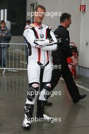 17.05.2008 Oschersleben, Germany,  Michael Schumacher (ex. F1 driver/ Ferrari/world champion) IDM German Super Bike Championship