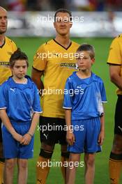 29.05.2008 Luzern, Switzerland ,  Michael Schumacher (GER), Scuderia Ferrari, Test Driver and Advisor, playing in a VIP Football Match