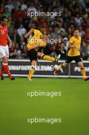 29.05.2008 Luzern, Switzerland ,  Michael Schumacher (GER), Scuderia Ferrari, Test Driver and Advisor, playing in a VIP Football Match