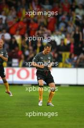 29.05.2008 Luzern, Switzerland ,  Michael Schumacher (GER), Scuderia Ferrari, Test Driver and Advisor, playing in a VIP Football Match