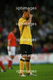 29.05.2008 Luzern, Switzerland ,  Michael Schumacher (GER), Scuderia Ferrari, Test Driver and Advisor, playing in a VIP Football Match