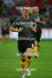 29.05.2008 Luzern, Switzerland ,  Michael Schumacher (GER), Scuderia Ferrari, Test Driver and Advisor, playing in a VIP Football Match