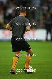 29.05.2008 Luzern, Switzerland ,  Michael Schumacher (GER), Scuderia Ferrari, Test Driver and Advisor, playing in a VIP Football Match