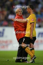 29.05.2008 Luzern, Switzerland ,  Michael Schumacher (GER), Scuderia Ferrari, Test Driver and Advisor, playing in a VIP Football Match