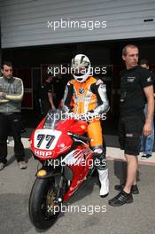 20.06.2008 Oberlungwitz, Germany, Sachsenring, Michael Schumacher (ex. F1 driver/ Ferrari/world champion), IDM German Super Bike Championship