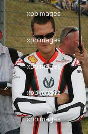 22.06.2008 Oberlungwitz, Germany, Sachsenring, Michael Schumacher (ex. F1 driver/ Ferrari/world champion), IDM German Super Bike Championship