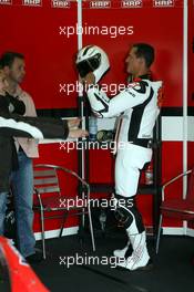 21.06.2008 Oberlungwitz, Germany, Sachsenring, Michael Schumacher (ex. F1 driver/ Ferrari/world champion), IDM German Super Bike Championship