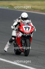 09.08.2008 Oschersleben, Germany,  Michael Schumacher (ex. F1 driver/ Ferrari/world champion), race, IDM German Super Bike Championship / Motorrad-WM