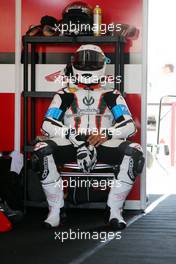 07.08.2008 Oschersleben, Germany,  Michael Schumacher (ex. F1 driver/ Ferrari/world champion), during the pracitse, IDM German Super Bike Championship / Motorrad-WM