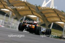 21.03.2008 Kuala Lumpur, Malaysia,  Nelson Piquet Jr (BRA), Renault F1 Team - Formula 1 World Championship, Rd 2, Malaysian Grand Prix, Friday Practice