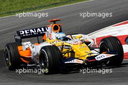 21.03.2008 Kuala Lumpur, Malaysia,  Fernandot Alonso (ESP), Renault F1 Team, R28 - Formula 1 World Championship, Rd 2, Malaysian Grand Prix, Friday Practice