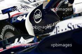 21.03.2008 Kuala Lumpur, Malaysia,  BMW F1.08 body work detail - Formula 1 World Championship, Rd 2, Malaysian Grand Prix, Friday Practice