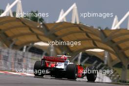 21.03.2008 Kuala Lumpur, Malaysia,  Giancarlo Fisichella (ITA), Force India F1 Team - Formula 1 World Championship, Rd 2, Malaysian Grand Prix, Friday Practice