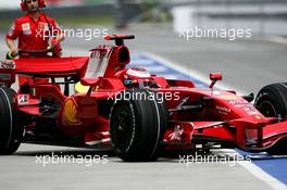 21.03.2008 Kuala Lumpur, Malaysia,  Kimi Raikkonen (FIN), Räikkönen, Scuderia Ferrari, F2008 - Formula 1 World Championship, Rd 2, Malaysian Grand Prix, Friday Practice