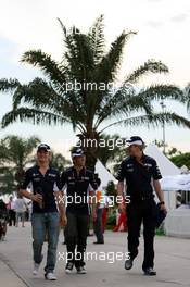 21.03.2008 Kuala Lumpur, Malaysia,  Nico Rosberg (GER), WilliamsF1 Team, Kazuki Nakajima (JPN), Williams F1 Team - Formula 1 World Championship, Rd 2, Malaysian Grand Prix, Friday