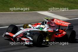 21.03.2008 Kuala Lumpur, Malaysia,  Giancarlo Fisichella (ITA), Force India F1 Team, VJM-01 - Formula 1 World Championship, Rd 2, Malaysian Grand Prix, Friday Practice
