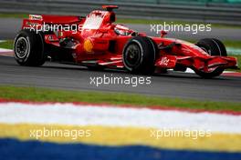 21.03.2008 Kuala Lumpur, Malaysia,  Kimi Raikkonen (FIN), Räikkönen, Scuderia Ferrari, F2008 - Formula 1 World Championship, Rd 2, Malaysian Grand Prix, Friday Practice