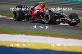 21.03.2008 Kuala Lumpur, Malaysia,  Sebastian Vettel (GER), Scuderia Toro Rosso, STR02 - Formula 1 World Championship, Rd 2, Malaysian Grand Prix, Friday Practice