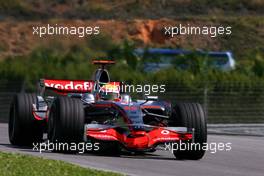 21.03.2008 Kuala Lumpur, Malaysia,  Lewis Hamilton (GBR), McLaren Mercedes - Formula 1 World Championship, Rd 2, Malaysian Grand Prix, Friday Practice