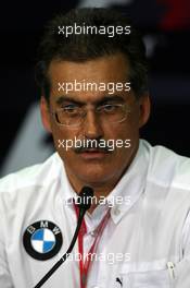 21.03.2008 Kuala Lumpur, Malaysia,  Dr. Mario Theissen (GER), BMW Sauber F1 Team, BMW Motorsport Director - Formula 1 World Championship, Rd 2, Malaysian Grand Prix, Friday Press Conference