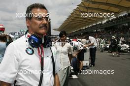 23.03.2008 Kuala Lumpur, Malaysia,  Dr. Mario Theissen (GER), BMW Sauber F1 Team, BMW Motorsport Director - Formula 1 World Championship, Rd 2, Malaysian Grand Prix, Sunday Pre-Race Grid