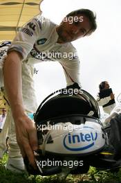 23.03.2008 Kuala Lumpur, Malaysia,  Nick Heidfeld (GER), BMW Sauber F1 Team - Formula 1 World Championship, Rd 2, Malaysian Grand Prix, Sunday Pre-Race Grid