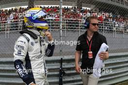 23.03.2008 Kuala Lumpur, Malaysia,  Nico Rosberg (GER), WilliamsF1 Team - Formula 1 World Championship, Rd 2, Malaysian Grand Prix, Sunday Pre-Race Grid