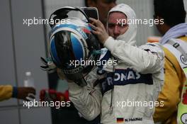 23.03.2008 Kuala Lumpur, Malaysia,  Nick Heidfeld (GER), BMW Sauber F1 Team - Formula 1 World Championship, Rd 2, Malaysian Grand Prix, Sunday Podium
