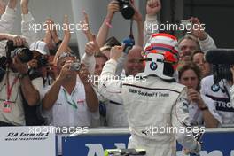 23.03.2008 Kuala Lumpur, Malaysia,  2nd, Robert Kubica (POL), BMW Sauber F1 Team, F1.08 - Formula 1 World Championship, Rd 2, Malaysian Grand Prix, Sunday Podium